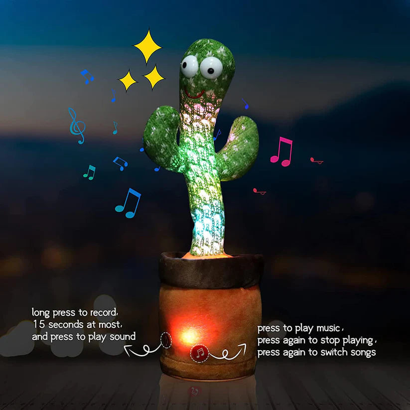 Dancing & Talking Cactus Toy