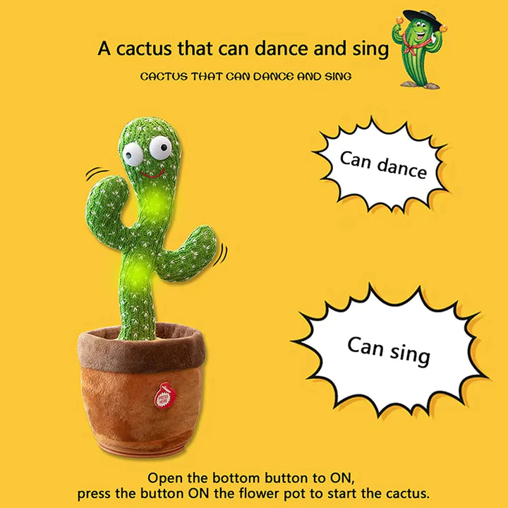 Dancing & Talking Cactus Toy