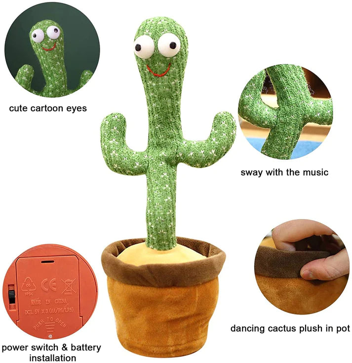 Dancing & Talking Cactus Toy