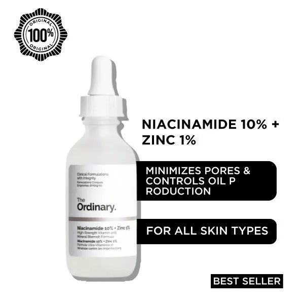 The Ordinary Niacinamide Serum 10% + Zinc 1% (Original)